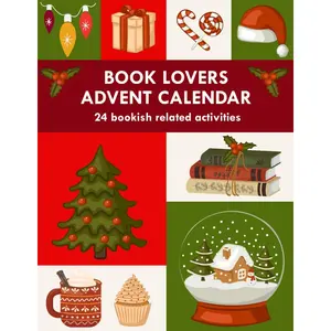 Book Lovers Advent Calendar: 24 Bookish Related Activities For Readers, Fun Christmas Gift For Adult Woman And Man Paperback – September 22, 2024
