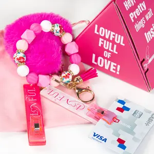 Lovful Card Grabber Keychain for Long Nails - Manicure Savior Tool, Easy ATM & Phone Use, Nail-Friendly Essential Press ons, Gel Extensions, Perfect Gift (2 Pack)