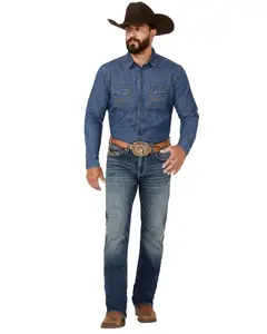 Cody James Men's Sundance Wash Jackson Slim Straight Stretch Denim Jeans - Cjho23j30-Dkw