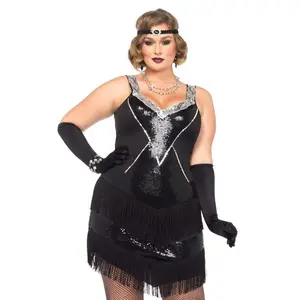 Plus Glamour Flapper Costume