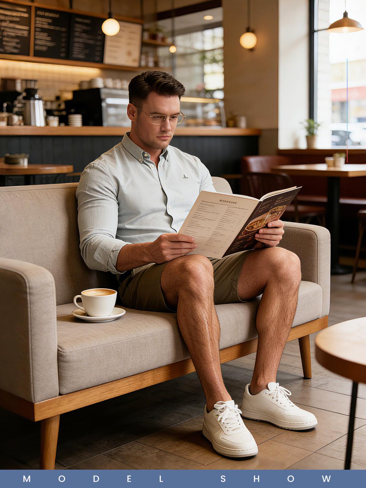 GOPUNE Men's Plus Size Work Shorts 4-Way Stretch Quick Dry Outdoor Casual Golf Shorts For Daily Wear,comfy Pants #SpringFresh