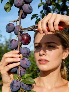 Prune Plum Tree Seedling for Spring Planting | Easy Grow Fruit Tree | Perfect for Home Garden, Backyard Orchard & Patio Growers