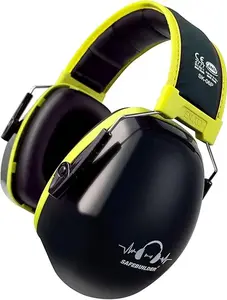 Ear muffs Noise Reduction NRR 28dB Adjustable Hearing Protection for Working Mowing SK-06P