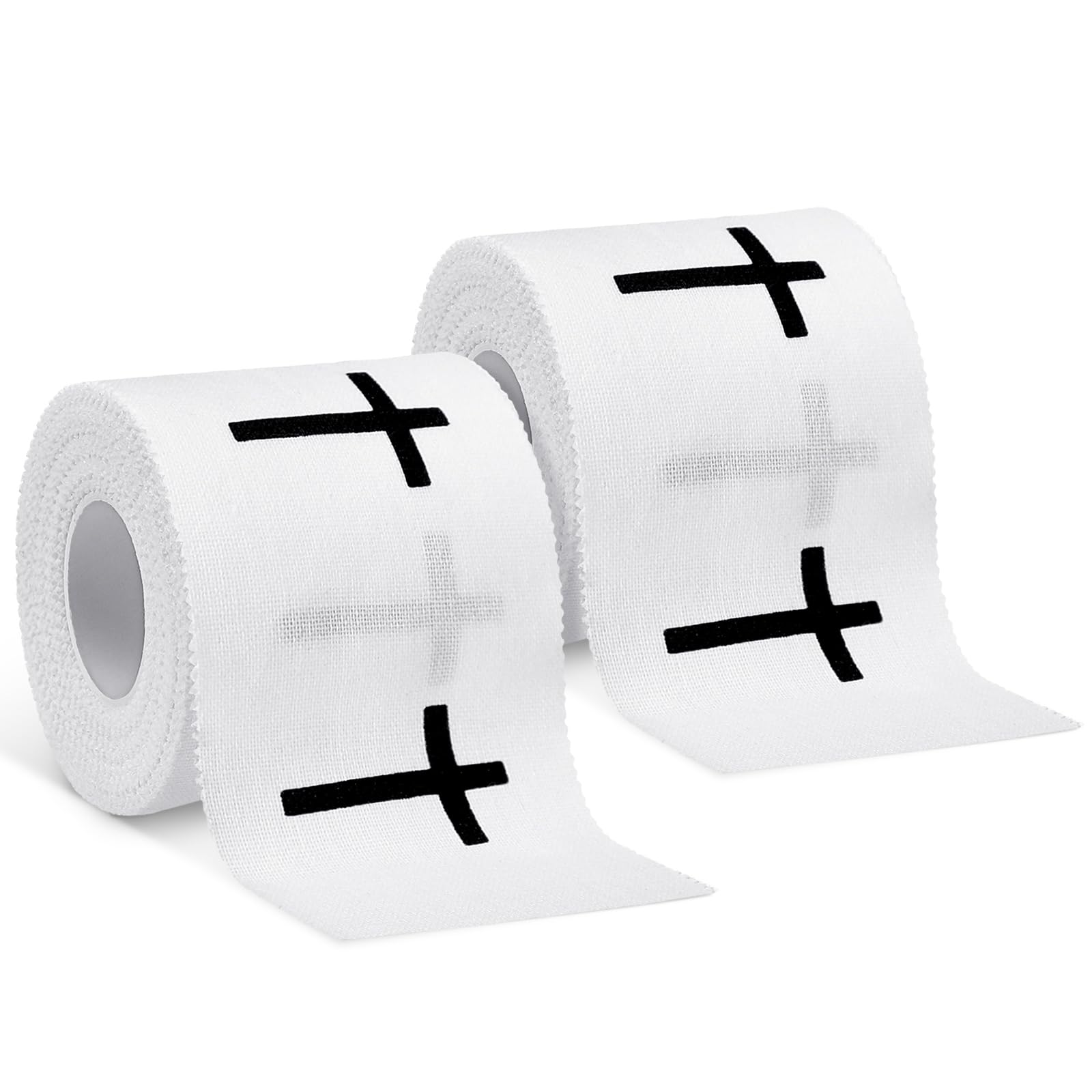 Cross Tape Christian Athletic Tape Sports Wrap 2in x 23ft Jesus Cotton Wrist Wrap for Soccer Football Baseball Gymnastics Boxing Christian Church Gifts