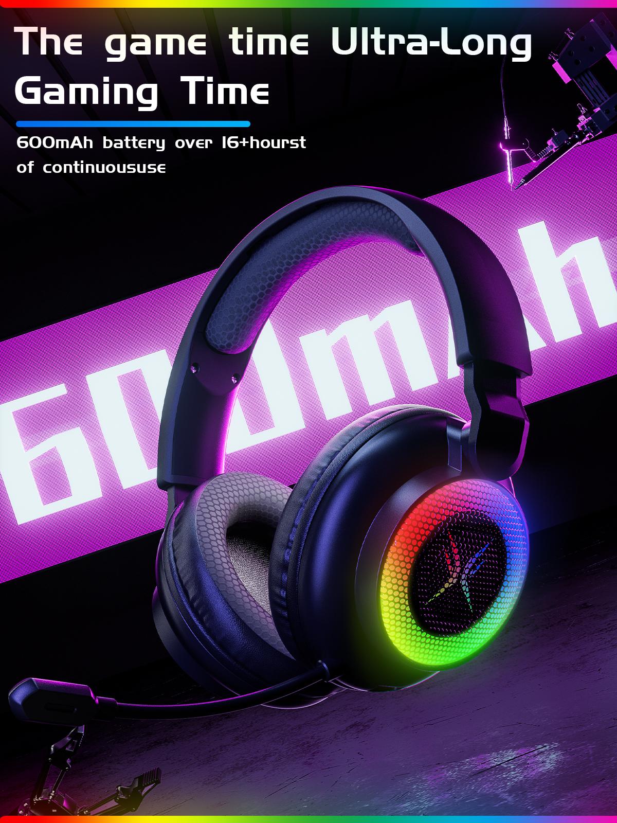 [New Year Picks] TAGRY TRONICX Upgraded G3/G5 Wired PC Gaming Headset with 50mm Driver, ENC Microphone, USB-A Headset with 7.1 Surround Sound, Control Box for PC/PS5 Console/Switch Dock Mode  (Not Compatible with Xbox)