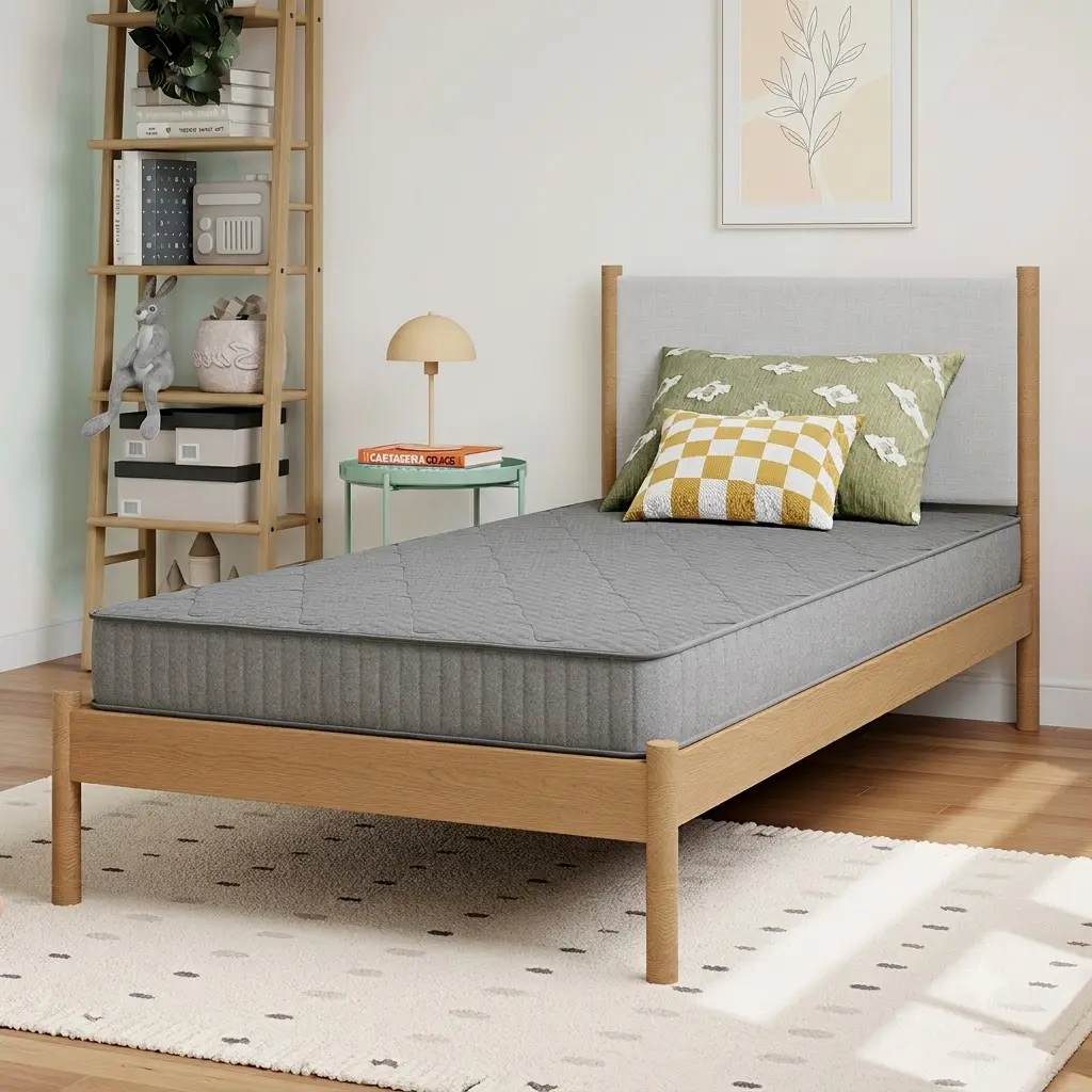 Avenco Misty 6 Inch Twin Cooling Memory Foam Innerspring Mattress Medium Supportive Pressure Relief Hybrid Mattress
