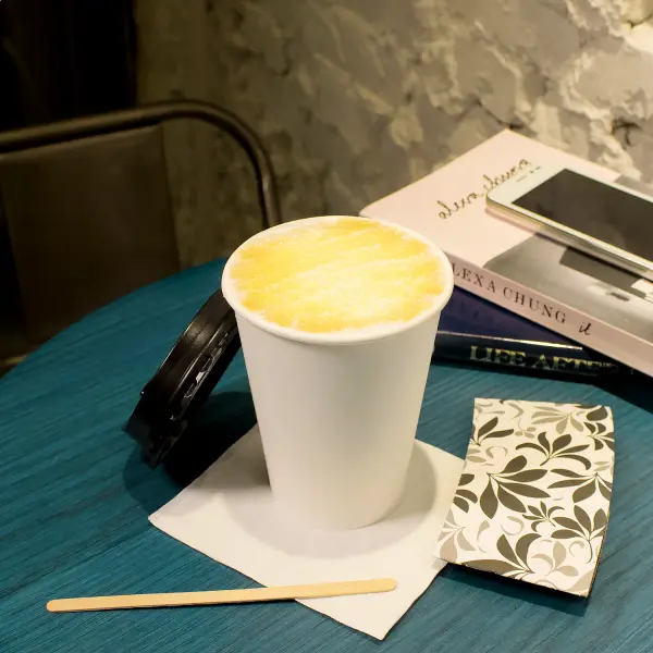 [1,000 ct] 12 oz Paper Coffee Cups | White | 90 mm