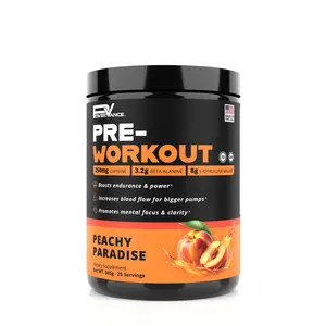 Powervance Pre-Workout Peachy Paradise | Energy, Focus & Pump Formula