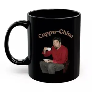 Cappu-chino Ceramic Mug, Funny Deftoness Cappu-Chino Coffee Mug, Fun Mug Gift For Fans, Deftoness Fan Mug Gift