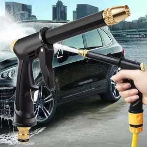 High Pressure Car Wash Water-Gun, Portable Adjustable Car Cleaning Tool, Garden Watering Hose Foam Nozzle, Professional Car Wash Tools