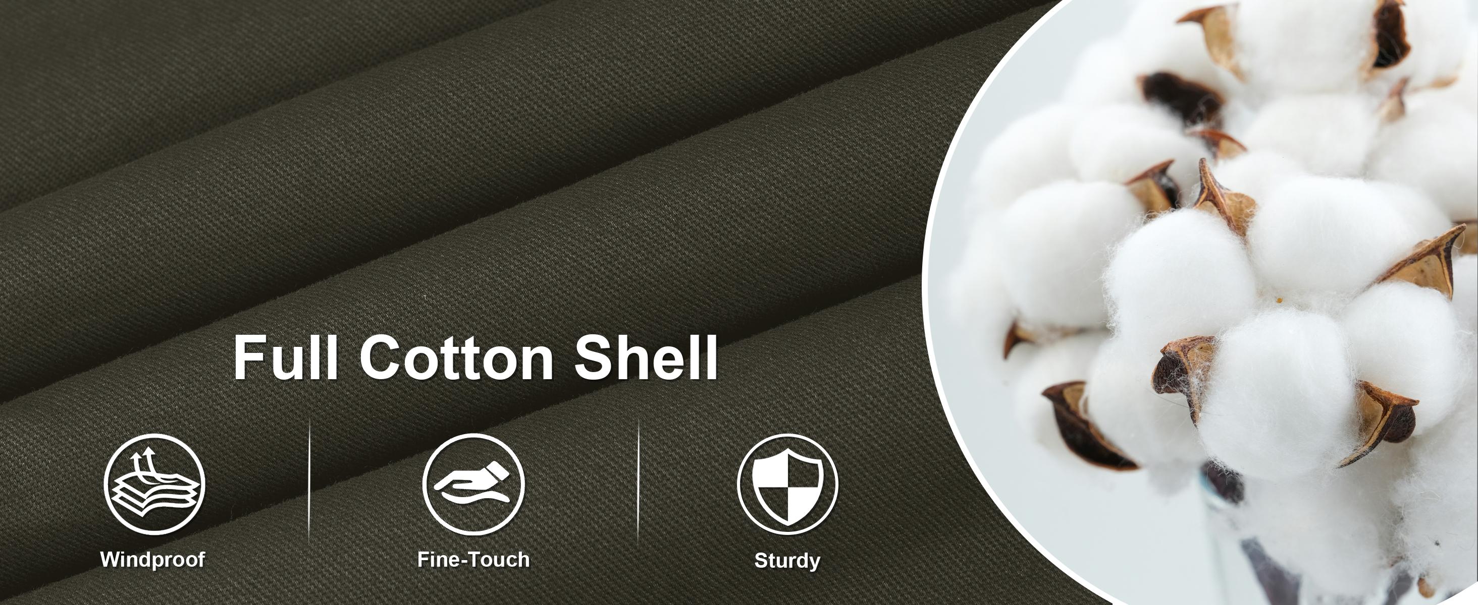 MAGCOMSEN Men's Sherpa Lined Winter Trucker Jacket Warm Multi Pocket Casual Jacket Collared Menswear Tops Cotton Fleece Long Sleeve FallFreshness Khaki Beige Jacket Outdoorfun