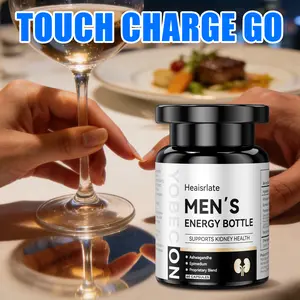 Kidney Supplement Gift for Man and Woman, Unique Plant, Ashwagandha, Horny Goat Weed, Brazilian Magnolia, Focus on Cleansing and Vitality Deep Nourishment, For men Happy Travel, Exercise, Outdoor Essential