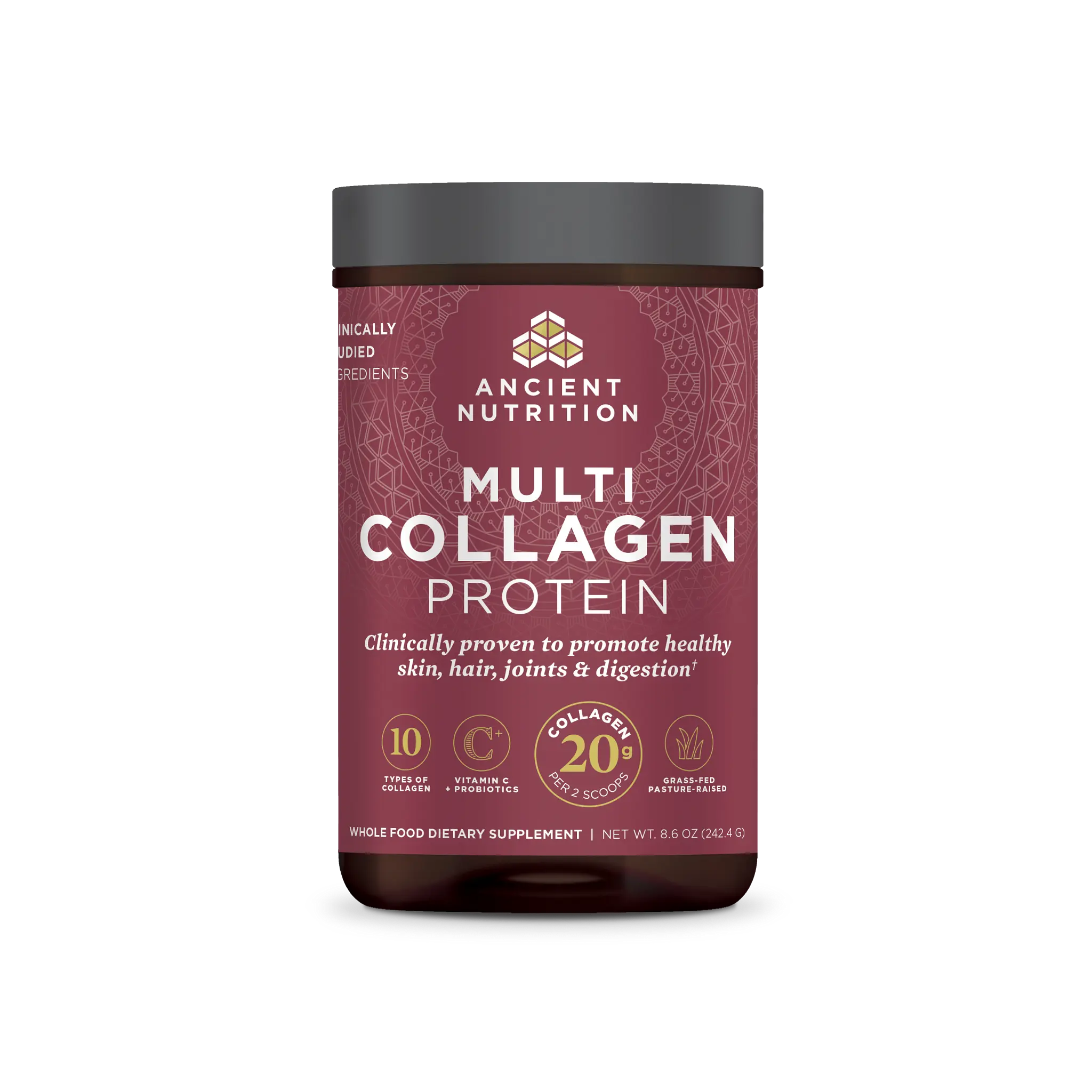 Multi Collagen Protein | Powder Unflavored (24 Servings)