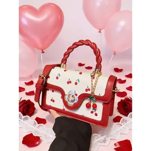 1pcValentine's Day Ladies' handbags are fashionable, simple, casual, retro and classic, suitable for daily commuting, shopping, dating, and gift giving. Ladies' handbags