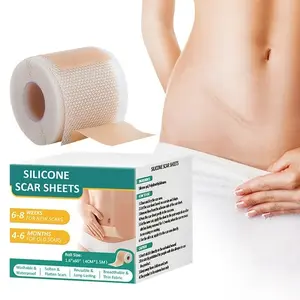 Sheets for Wound Care - Cut-to-Size, Hydrocolloid Patch Bandages with Self-Adhesive, Silicone Scar Sheets,Ultra Absorbent, Flexible & Waterproof, First Aid Kit Essential