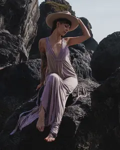 Macrame Long Dress