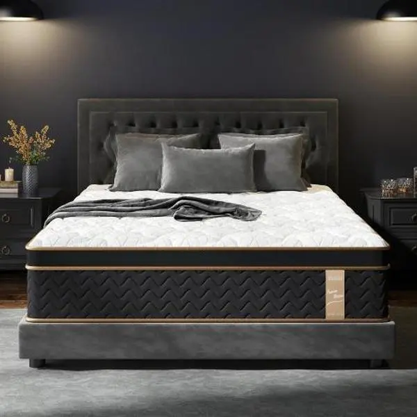 【Bellemave】Twin/ Full /Queen/King Mattress, 10 Inch Plush Hybrid Mattresses with Gel Memory Foam, Fiberglass-Free Mattress in a Box, Individual Pocket Spring-Motion Isolation-Edge Support,CertiPUR-US Certified  On-Site