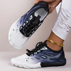Men's Wide Head Water Shoes - Non slip, Lightweight and Breathable Quick Drying Wide Head Shoes Barefoot Shoes, Fitness Yoga, Multi functional Training, Swimming, Surfing, Camping and Summer Outdoor Activities, Water Sports | Breathable Fabric Upper