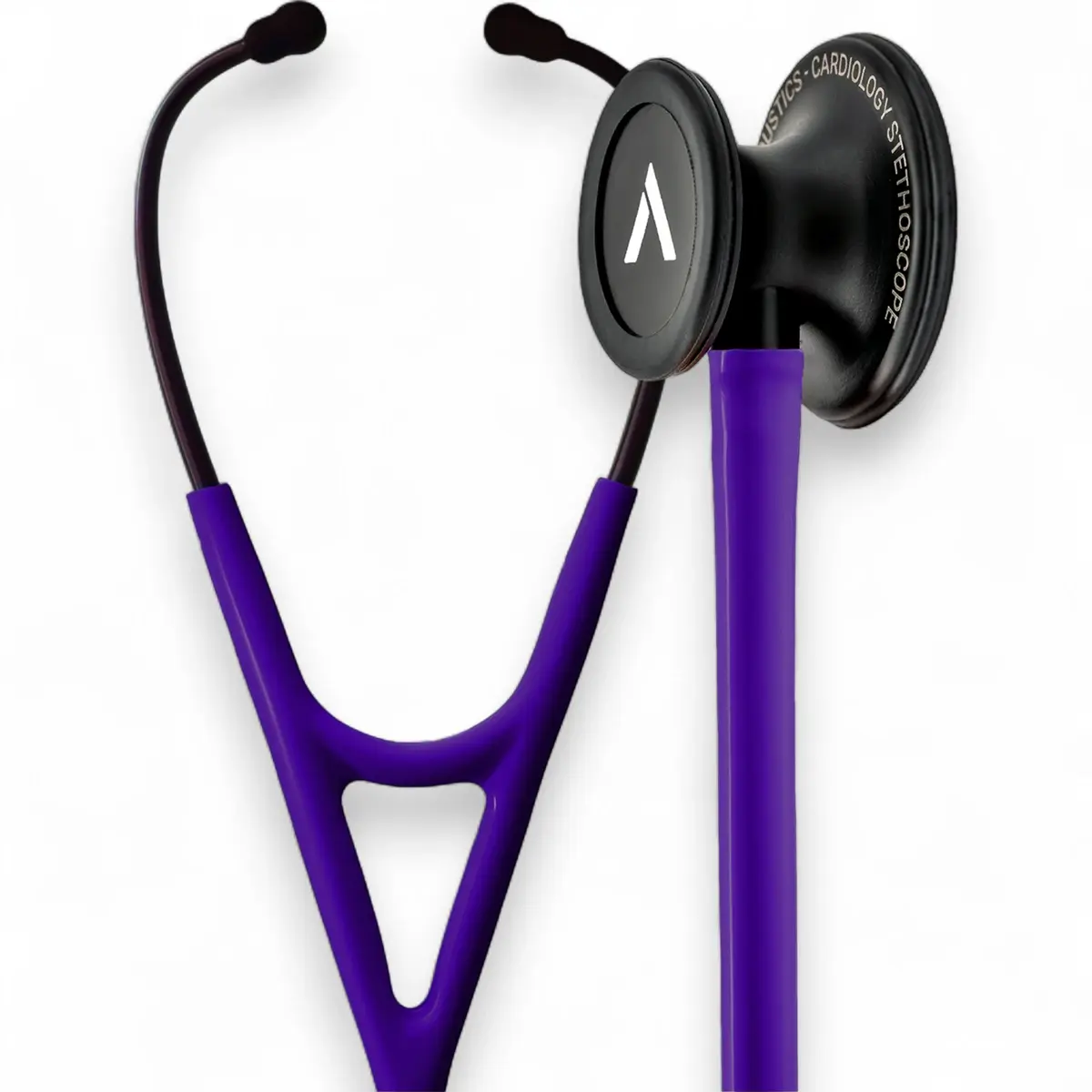 Purple Cardiology Stethoscope — Dual-Head | Apex Midnight Indigo