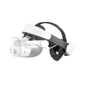 KIWI design H4 Boost Comfort Battery Head Strap Accessories for Meta/Oculus Quest 3/3S, Dual Fast Charge The VR Headset and Battery Strap in 2.5h, Halo Strap Reduce Facial Pressure, Not for Quest 2 rechargeable