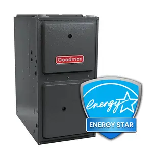 Goodman 80,000 BTU 92% AFUE Single Stage Gas Furnace, Upflow/Horizontal, 17.5″ Wide