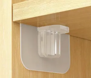 12 Pack Shelf Support Peg,Self Adhesive Shelves Clips,Strong Partition Pin for Kitchen Cabinet Book Shelves Closet Brackets Clapboard Layer
