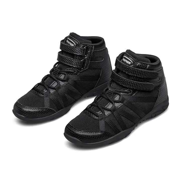 BAXINIER Girls High Top Cheerleading Shoes Lightweight Youth Cheer Competition Sneakers Training Dance Tennis Shoes