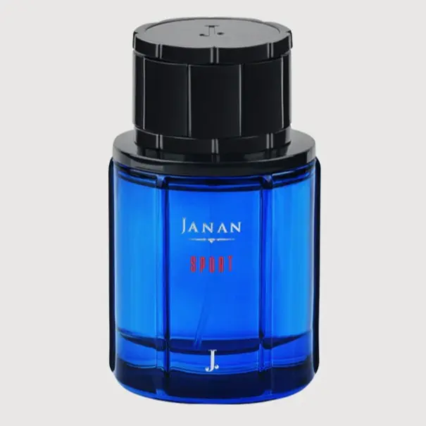 J DOT FRAGRANCES Janan Sport Eau de Parfum, Aromatic Woody Fragrance for Men with Citrus and Amber, Long-Lasting Perfumes, 100ml, Edp Liquid Colognes, Pineapple, Lemon, Vanilla Scents, Ambergris, Day/Night