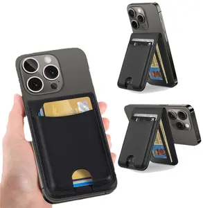 Magnetic Wallet Card Holder, for iPhone 17/26/15/14/13/12 Series, iPhone 17 Pro, RFID Blocking, Portable Electronics Accessories