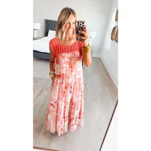 Wren Boho Crochet Maxi