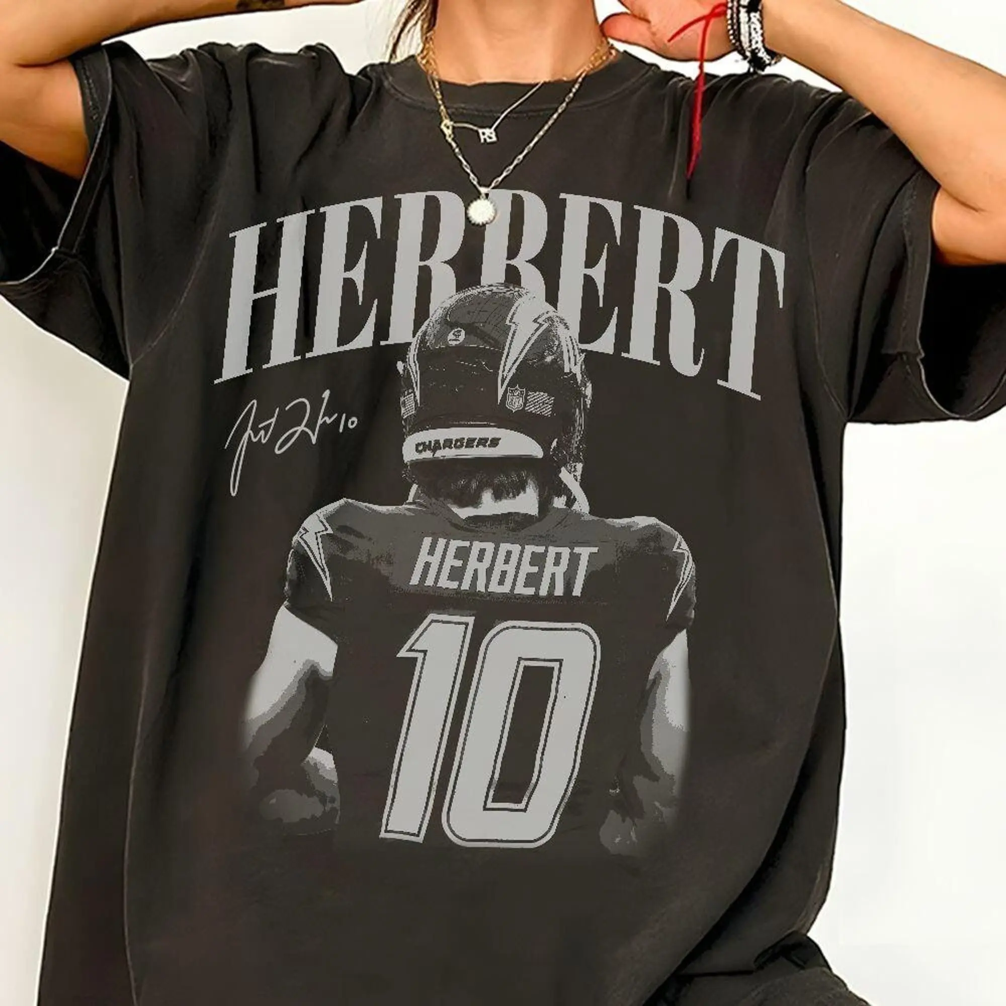 Justin Herbert Los Angeles Football Vintage Comfort Color Shirt, Justin Herbert Shirt, Gift For Fans