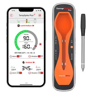 [Entry Bundle] ThermoPro Bluetooth Kitchen Meat Thermometer & Hygrometer Thermometer Bundle for home environment and chef-level grilling monitor