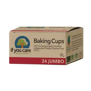If You Care Jumbo Baking Cups  3 1/2 in.