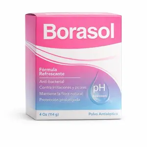 Borasol Antiseptic Powder pH Balanced Refreshing Formula 4 oz (114 g)