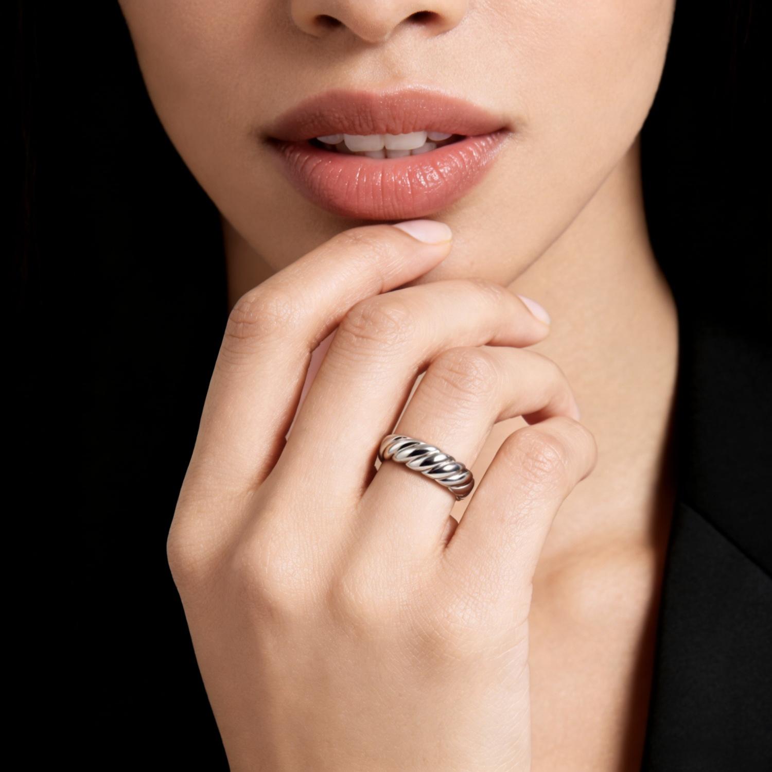 Delzzad Chunky Ring Braided Band Ring Copper Twist Rope Ring Fashion Accessories for Women Engagement Wedding Anniversary Valentine's Day Christmas Gifts Delzzad Chunky Ring Braided Band Ring Copper Twist Rope Ring Fashion Accessories for Women Engagement Wedding Anniversary Valentine's Day Christmas Gifts