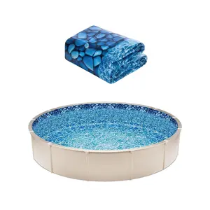 VEVOR Round Pool Liner 27ft Overlap Style Pool Liner 54in Wall Height Durable