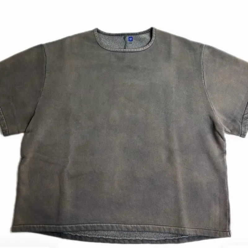 Yeezy x Gap Yoke Tee, Men's Short-Sleeve Athletic Activewear Menswear, Lightweight Sport T-Shirt for Sports & Outdoor Use