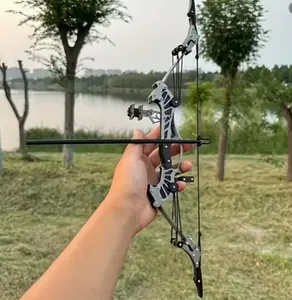 Premium 16.5-Inch Mini Hero Bow and Arrow Set for Adults, Archery Toy Set with 4 Arrows, Target and Arrow Storage, Perfect for Indoor & Outdoor Entertainment, Ideal Gift for Friends and Family