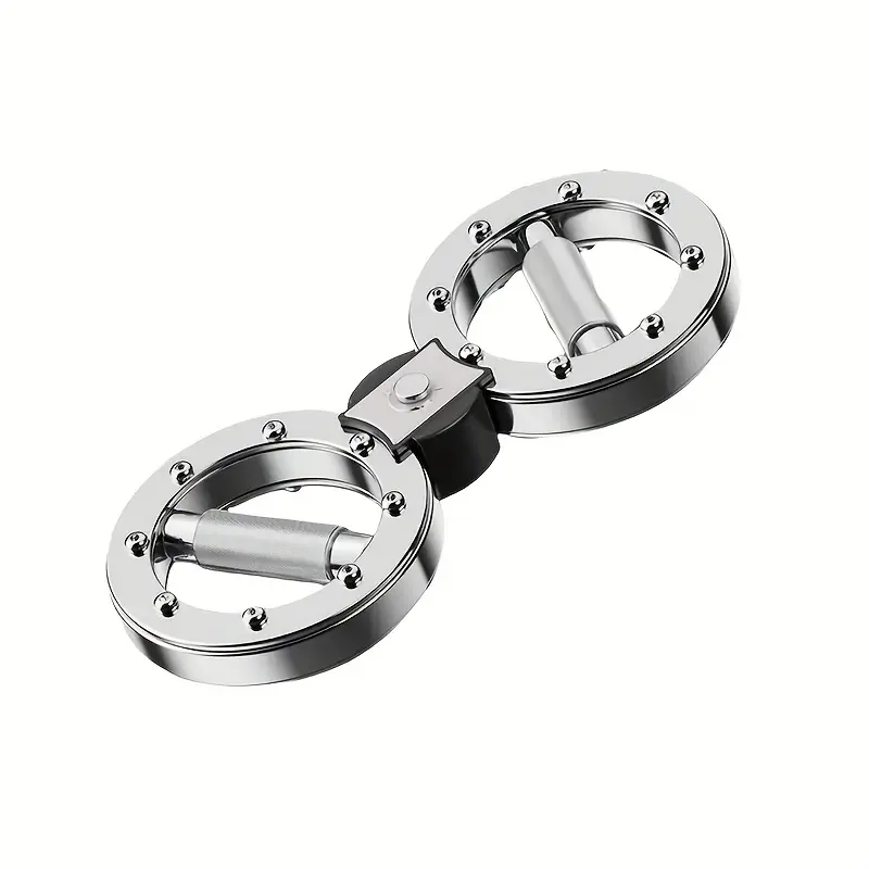 Multifunctional figure-eight wheel wrist strength trainer, suitable for boxing training, gym use, adjustable resistance rotating forearm grip trainer