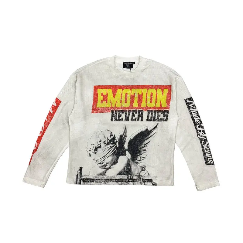 Mixed Emotion - Dreams Long Sleeve - White