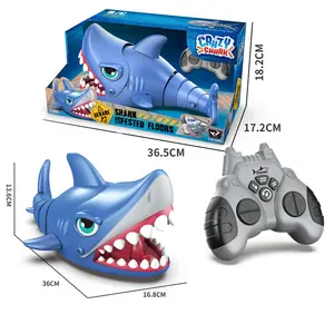 Crazy Shark Remote Control Shark Toy for KidsRechargeable RC Shark Robot with Realistic Biting &Swimming Action Interactive Electronic Pet for Boys GirlsAges 3-12 Fun Christmas Birthday Gifts 2025
