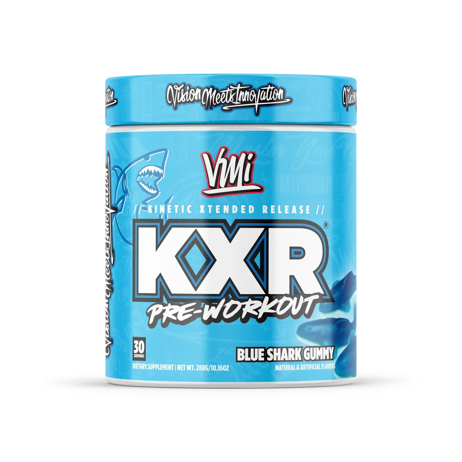 VMI Sports KXR Energy and Performance Pre-Workout 30 Servings Pink Lemonade Tri-Blend Caffeine Beta-Alanine Taurine Citrulline-Malate Glycerol Muscle Supplement