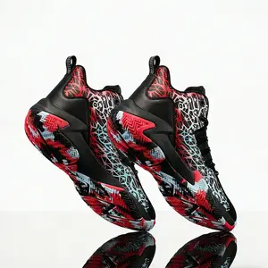 High-Performance Men's Hoops Sneakers - Anti-Slip, Shock-Absorbing Court Shoes，Comfort Non Slip Sport AthleticTrainer. all-season comfort sneakers