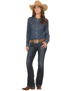 Ariat Women's Low Rise Rosy Whipstitch Bootcut Jeans - 10018351