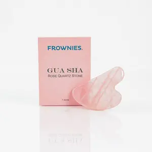 Gua Sha Rose Quartz Stone