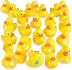 Gamie Plastic Duck Matching Game, Includes 20 Ducks with Numbers & Shapes, Memory Game for Kids, Fun Educational Learning Toys for Preschoolers, Develops Memory, Concentration, & Number Recognition