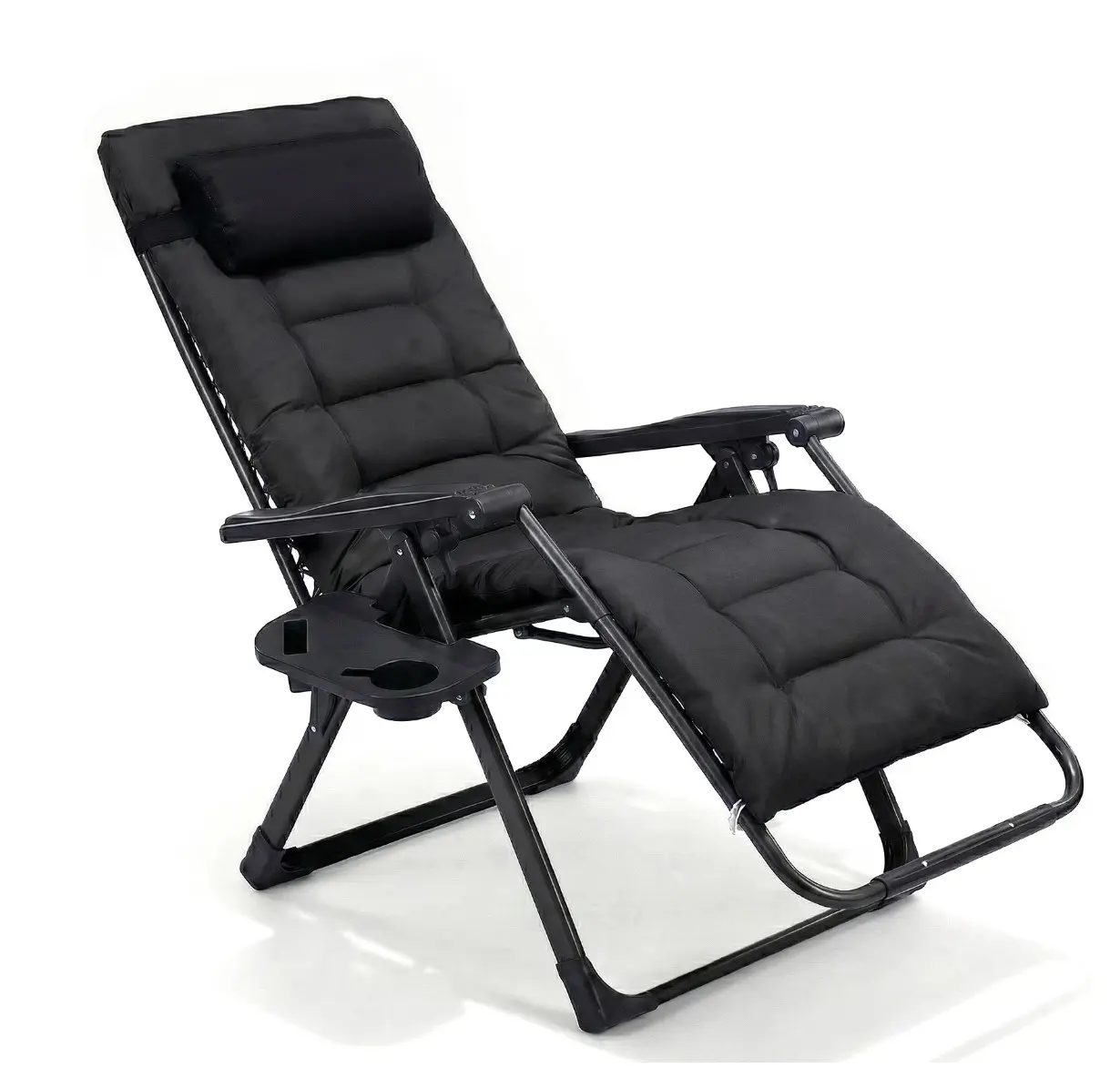 Zero Gravity Chair 440lbs Capacity, Foldable for Outdoor, Black/Blue/Brown