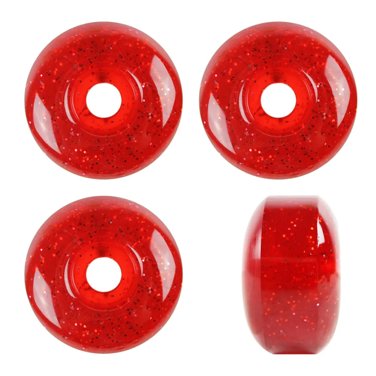 Skateboard Wheels 53mm x 30mm Red 99A Skateboard Wheels 53mm x 30mm Red 99A