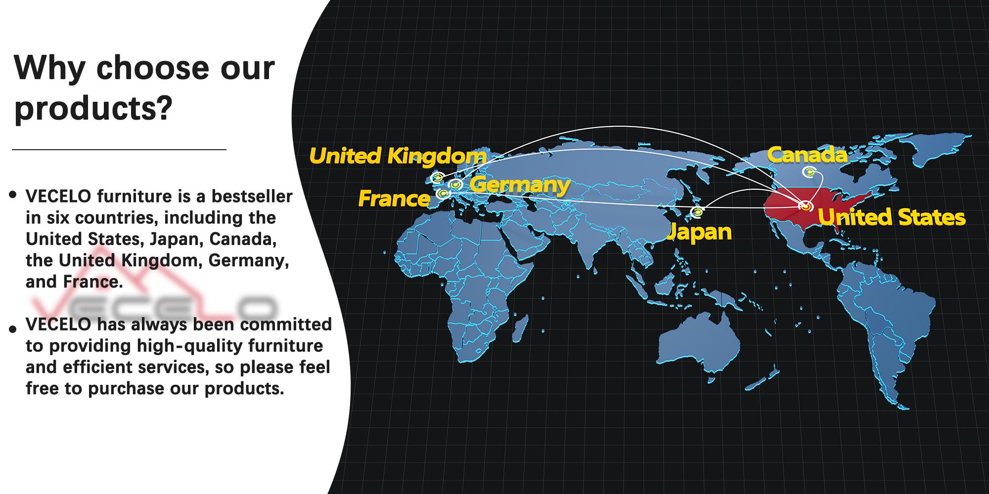 VECELO 2-piece NightStand with steel frame - bedside furniture, padded storage drawers, easy to assemble, rustic brown/black/white woodgrain print
