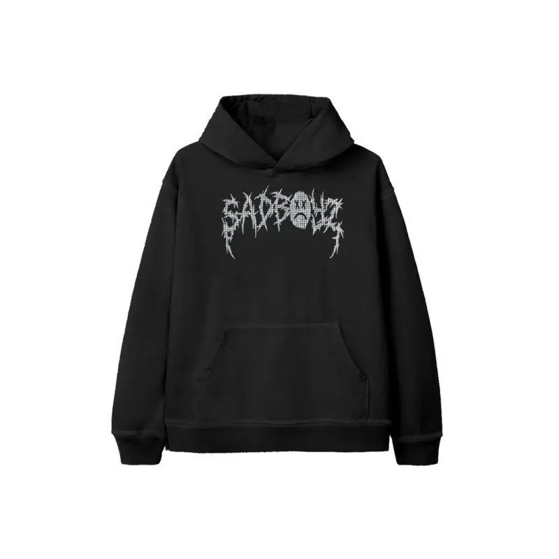 [SALE 55%] Junior H Sad Boyz Shirt T Shirt Hoodie, Sad Boyz Logo in Barbed Wire Graphic Design Premium Cotton Unisex Fit for Men and Women Unique Gift for Junior H Music Lovers